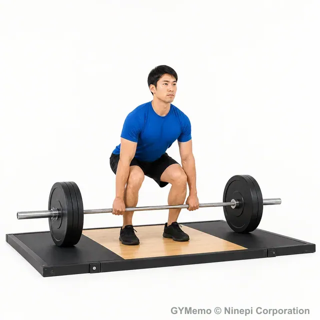 デッドリフトの開始姿勢