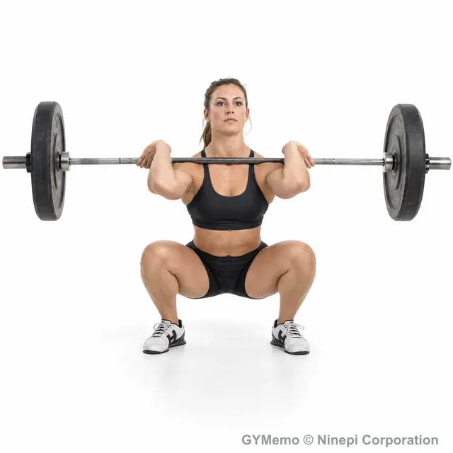 ハングクリーンの動作
