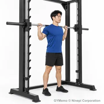 スミスマシン・グッドモーニングの開始姿勢