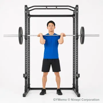 スプリットジャークの開始姿勢